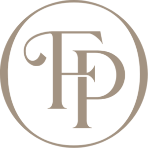 Fitzgerald Pharmacy's FP emblem